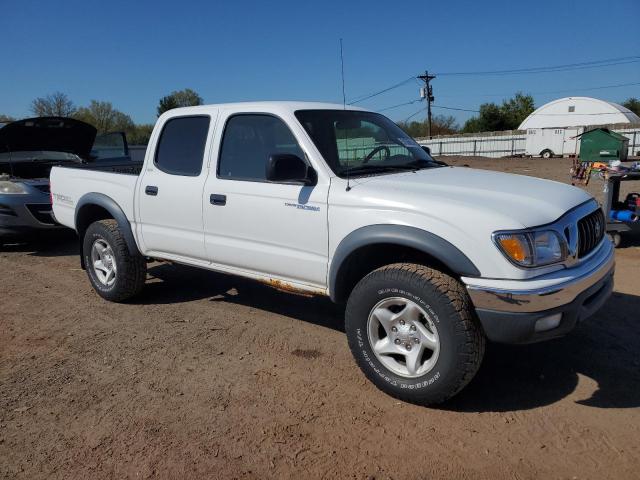 5TEHN72N54Z375071 - 2004 TOYOTA TACOMA DOUBLE CAB WHITE photo 4