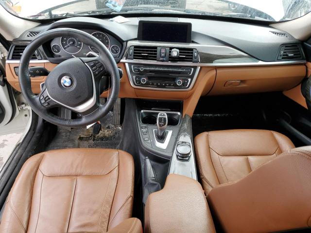 WBA3X9C56ED153175 - 2014 BMW 335 XIGT WHITE photo 8
