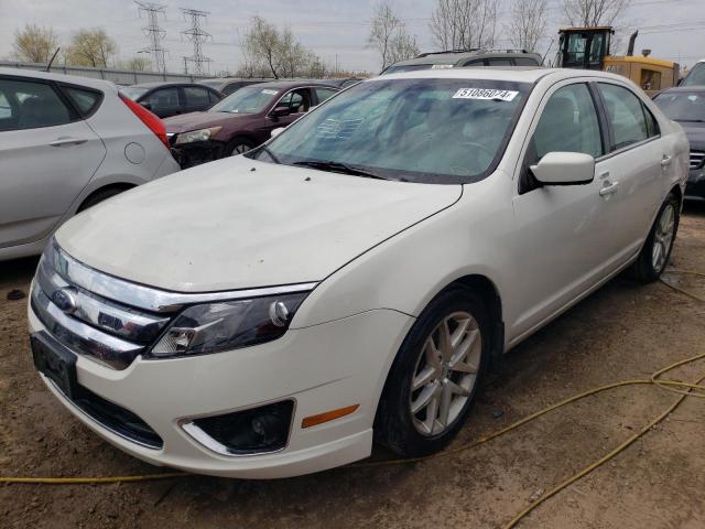 3FAHP0JA1CR396276 - 2012 FORD FUSION SEL WHITE photo 1