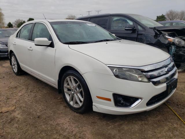 3FAHP0JA1CR396276 - 2012 FORD FUSION SEL WHITE photo 4