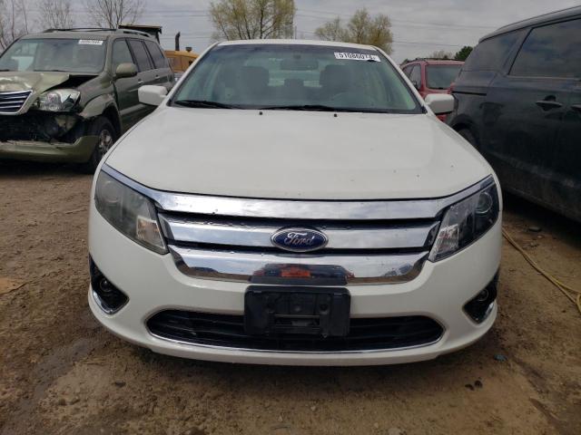 3FAHP0JA1CR396276 - 2012 FORD FUSION SEL WHITE photo 5