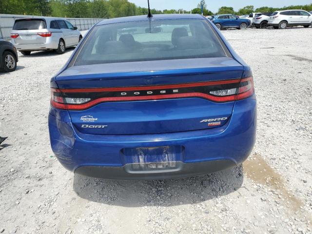 1C3CDFDH7ED868313 - 2014 DODGE DART SE AERO BLUE photo 6