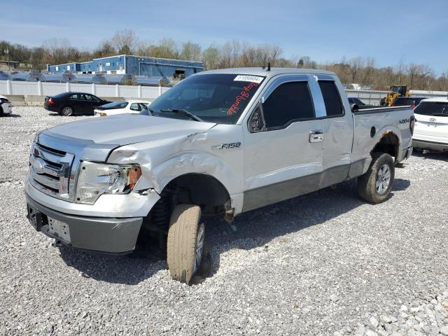 1FTPX14V29KC43204 - 2009 FORD F150 SUPER CAB SILVER photo 1