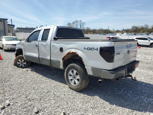 1FTPX14V29KC43204 - 2009 FORD F150 SUPER CAB SILVER photo 2