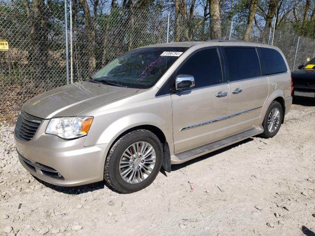 2C4RC1CG6DR564552 - 2013 CHRYSLER TOWN & COU TOURING L BEIGE photo 1