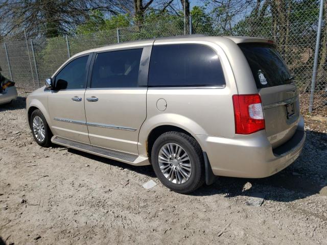 2C4RC1CG6DR564552 - 2013 CHRYSLER TOWN & COU TOURING L BEIGE photo 2