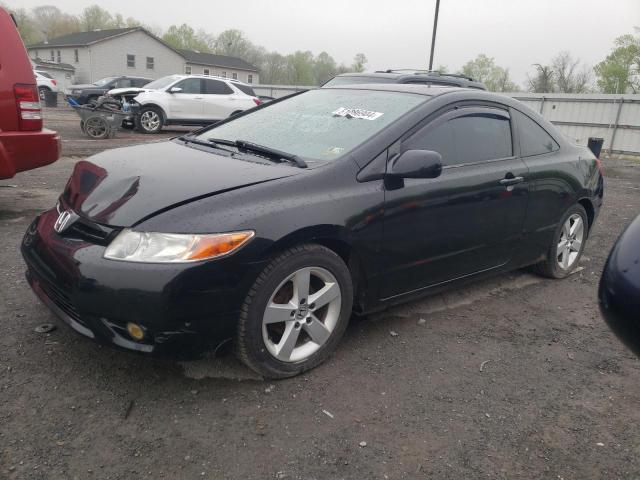 2HGFG11867H530240 - 2007 HONDA CIVIC EX BLACK photo 1