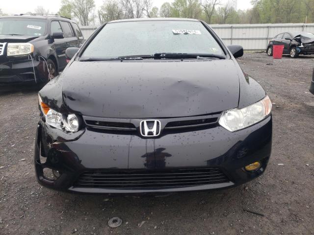 2HGFG11867H530240 - 2007 HONDA CIVIC EX BLACK photo 5