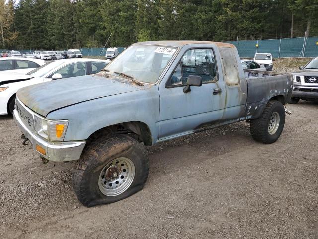 JT4VN13D0M5049056 - 1991 TOYOTA PICKUP 1/2 TON EXTRA LONG WHEELBASE DLX GRAY photo 1