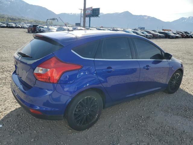 1FADP3N23DL227086 - 2013 FORD FOCUS TITANIUM BLUE photo 3