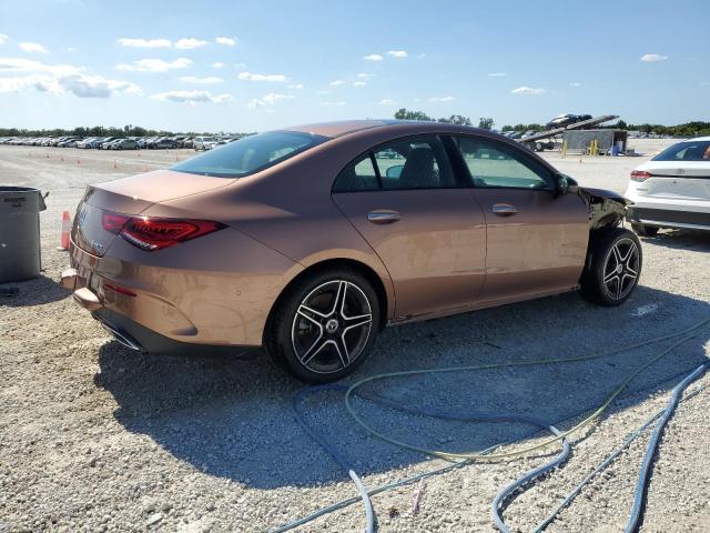 W1K5J4HB8MN200073 - 2021 MERCEDES-BENZ CLA 250 4MATIC GOLD photo 3