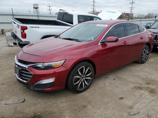 1G1ZG5ST5MF040996 - 2021 CHEVROLET MALIBU RS RED photo 1