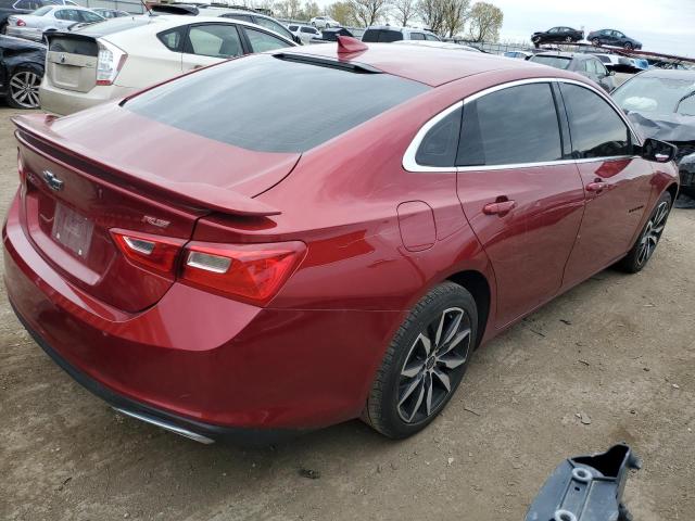 1G1ZG5ST5MF040996 - 2021 CHEVROLET MALIBU RS RED photo 3