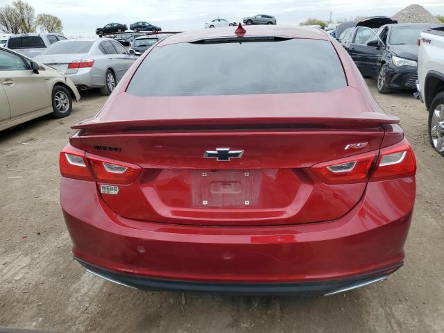 1G1ZG5ST5MF040996 - 2021 CHEVROLET MALIBU RS RED photo 6