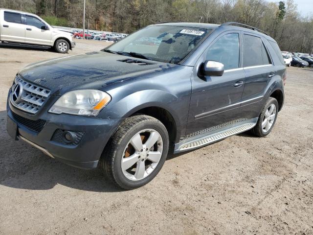 4JGBB8GB4AA560135 - 2010 MERCEDES-BENZ ML 350 4MATIC GRAY photo 1