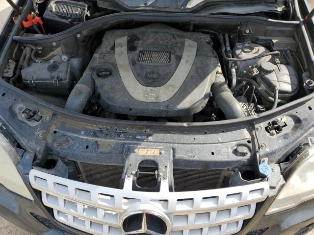 4JGBB8GB4AA560135 - 2010 MERCEDES-BENZ ML 350 4MATIC GRAY photo 12