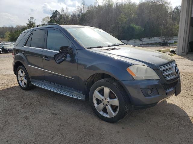 4JGBB8GB4AA560135 - 2010 MERCEDES-BENZ ML 350 4MATIC GRAY photo 4