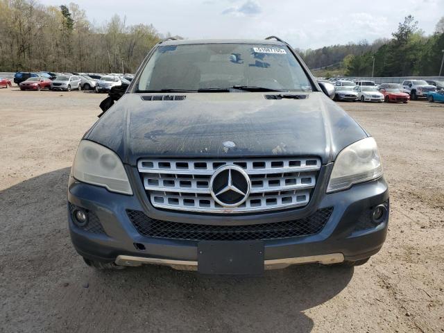 4JGBB8GB4AA560135 - 2010 MERCEDES-BENZ ML 350 4MATIC GRAY photo 5