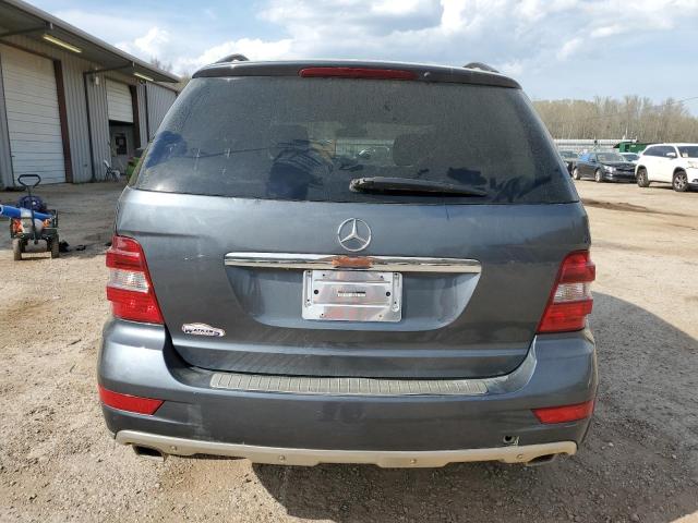 4JGBB8GB4AA560135 - 2010 MERCEDES-BENZ ML 350 4MATIC GRAY photo 6