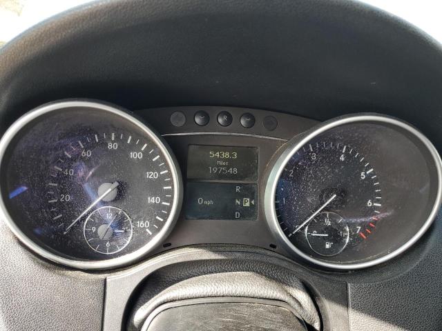 4JGBB8GB4AA560135 - 2010 MERCEDES-BENZ ML 350 4MATIC GRAY photo 9