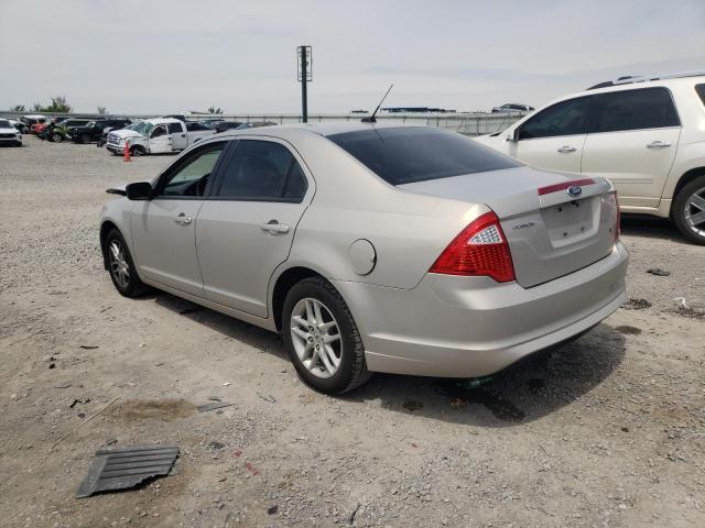 3FAHP0GA3AR430089 - 2010 FORD FUSION S SILVER photo 2