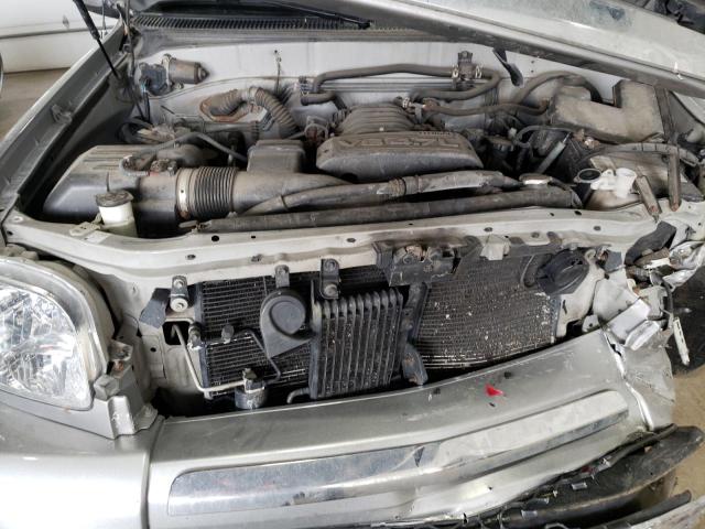 5TBBT44165S456544 - 2005 TOYOTA TUNDRA ACCESS CAB SR5 GRAY photo 11