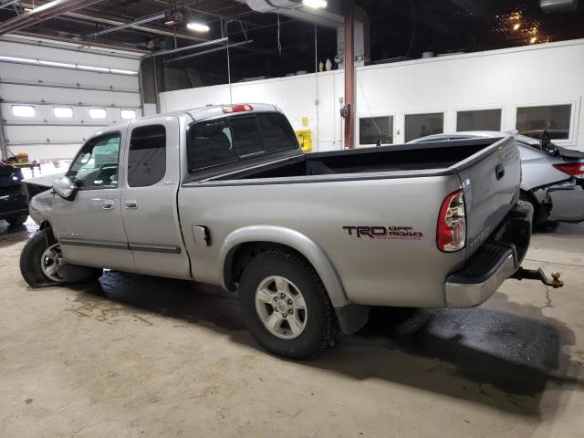 5TBBT44165S456544 - 2005 TOYOTA TUNDRA ACCESS CAB SR5 GRAY photo 2
