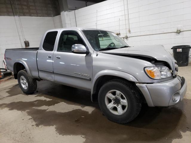5TBBT44165S456544 - 2005 TOYOTA TUNDRA ACCESS CAB SR5 GRAY photo 4
