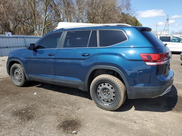 1V2LR2CA7JC558123 - 2018 VOLKSWAGEN ATLAS SE Azul foto 2