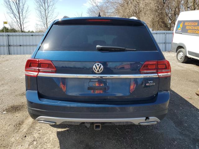 1V2LR2CA7JC558123 - 2018 VOLKSWAGEN ATLAS SE Azul foto 6