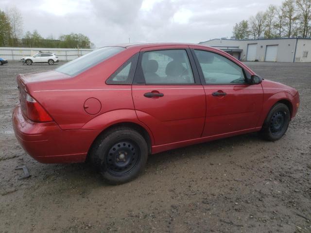 1FAFP34N45W179313 - 2005 FORD FOCUS ZX4 RED photo 3