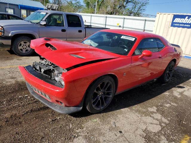 2C3CDZFJ6MH617737 - 2021 DODGE CHALLENGER R/T SCAT PACK RED photo 1