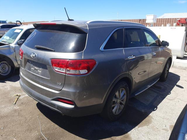 5XYPG4A53GG102599 - 2016 KIA SORENTO LX GRAY photo 3