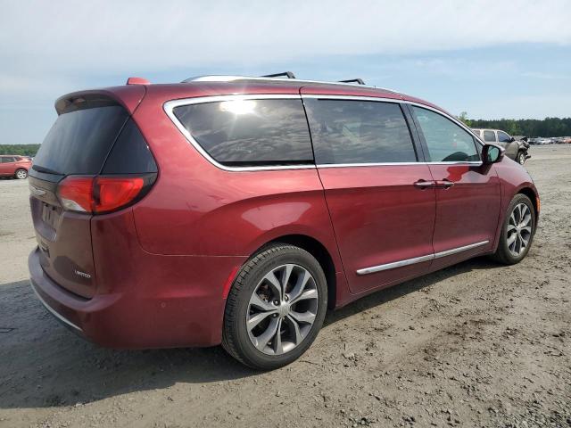 2C4RC1GGXHR527942 - 2017 CHRYSLER PACIFICA LIMITED BURGUNDY photo 3