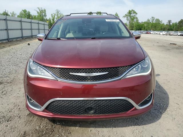 2C4RC1GGXHR527942 - 2017 CHRYSLER PACIFICA LIMITED BURGUNDY photo 5