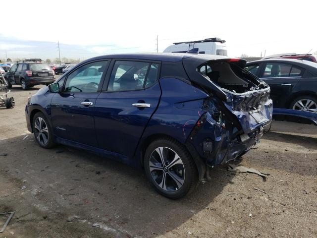 1N4AZ1CP8KC317542 - 2019 NISSAN LEAF S BLUE photo 2