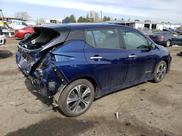 1N4AZ1CP8KC317542 - 2019 NISSAN LEAF S BLUE photo 3