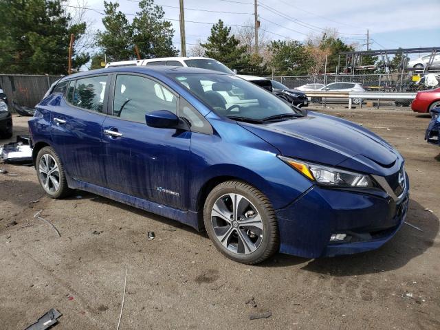 1N4AZ1CP8KC317542 - 2019 NISSAN LEAF S BLUE photo 4