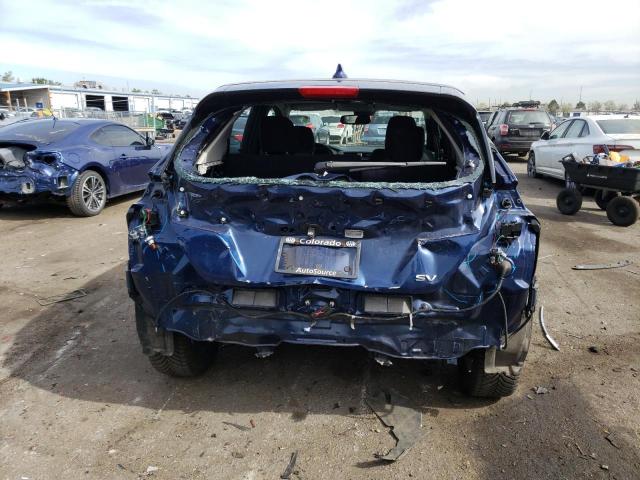 1N4AZ1CP8KC317542 - 2019 NISSAN LEAF S BLUE photo 6