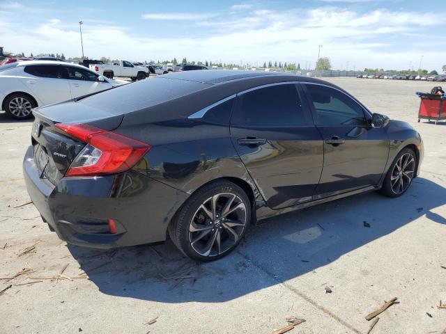 19XFC2F81LE200472 - 2020 HONDA CIVIC SPORT BLACK photo 3