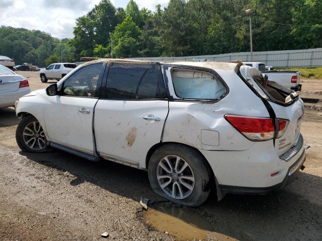 5N1AR2MN1DC643579 - 2013 NISSAN PATHFINDER S WHITE photo 2