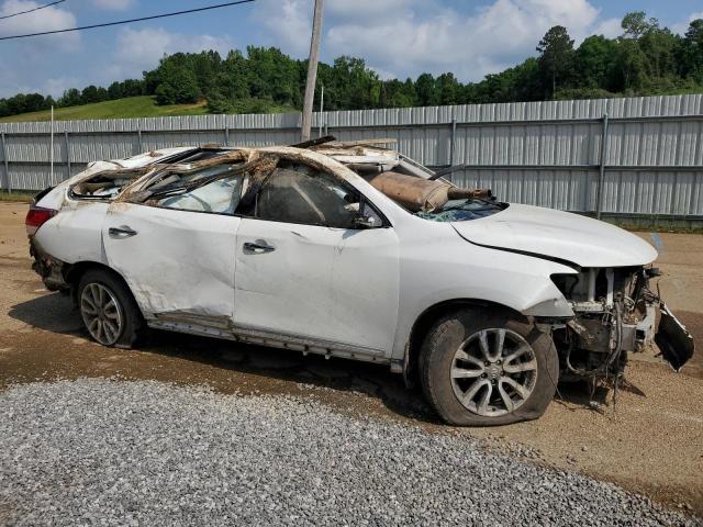 5N1AR2MN1DC643579 - 2013 NISSAN PATHFINDER S WHITE photo 4