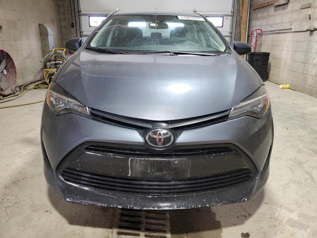 2T1BURHEXKC243289 - 2019 TOYOTA COROLLA L GRAY photo 5