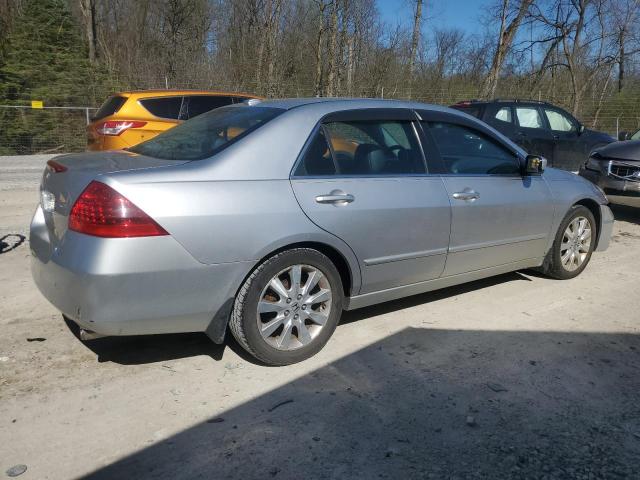 1HGCM66827A001058 - 2007 HONDA ACCORD EX SILVER photo 3