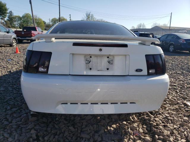 1FAFP406X4F218831 - 2004 FORD MUSTANG WHITE photo 6