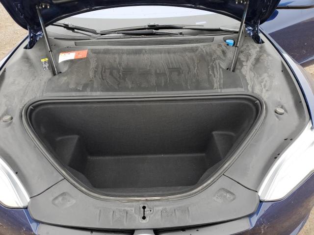 5YJSA1E2XHF210673 - 2017 TESLA MODEL S ლურჯი ფოტო 11