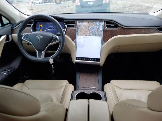 5YJSA1E2XHF210673 - 2017 TESLA MODEL S ლურჯი ფოტო 8