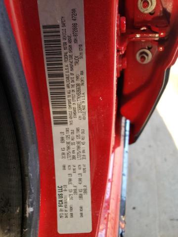 1C6RRELT7KN526638 - 2019 RAM 1500 REBEL RED photo 12