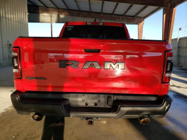 1C6RRELT7KN526638 - 2019 RAM 1500 REBEL RED photo 6