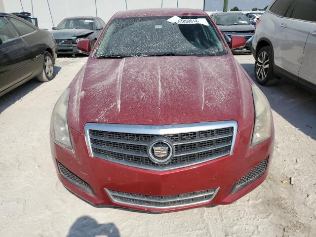 1G6AB5R36D0154164 - 2013 CADILLAC ATS LUXURY RED photo 5